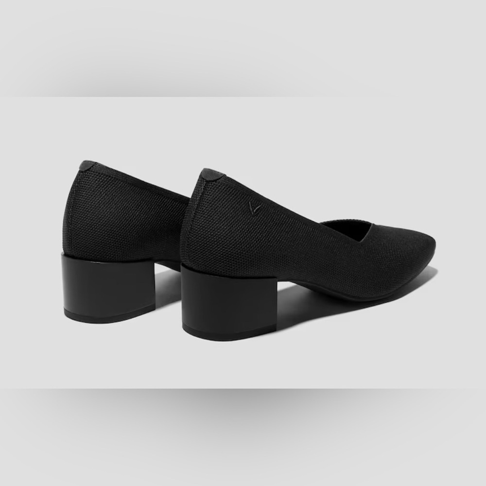 Vivaia Square Toe Lounge Shoes with Wide Heel (Megan), Size US 6/36.5 - Picture 4 of 15